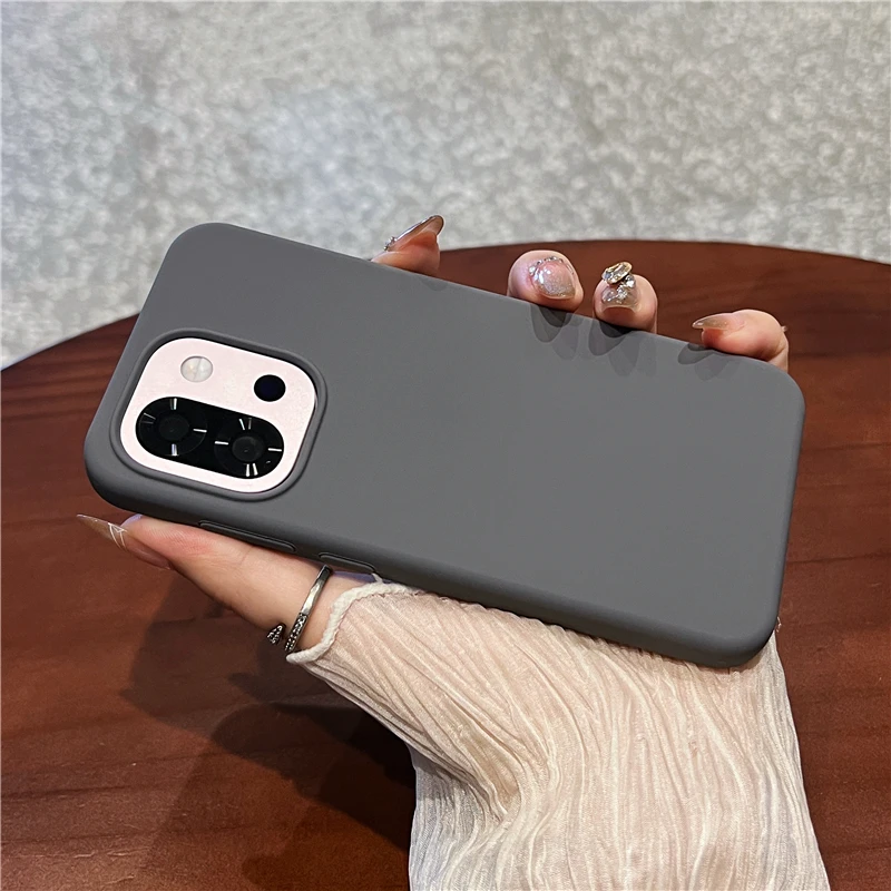 Luxury Liquid Silicone Shockproof Phone Case - Premium Protection & Style
