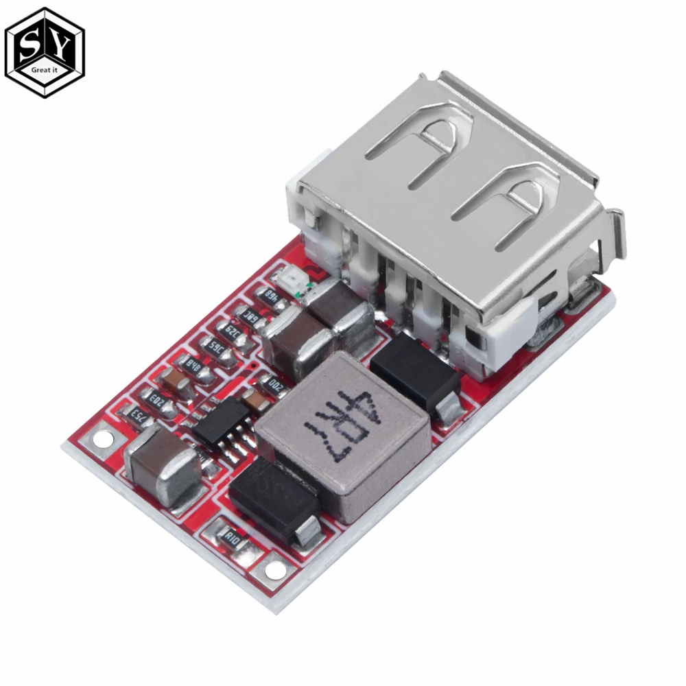 Buck Converter Step Down Module Power Supply Module 1PCS/5pcs/10pcs 6-24V 12V/24V to 5V 3A CAR USB Charger Module