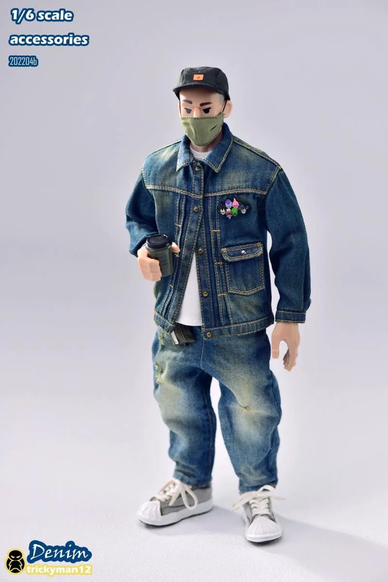 trickyman12 1/6 ストリート系 ファッション Trickyman12 1/6 ストリートファッション 男性フィギュア用