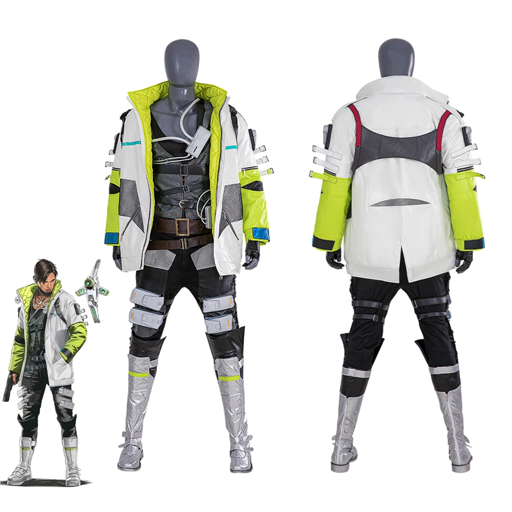 Disfraz de juego Apex Legends Crypto para hombre, traje de batalla, versión  inicial con accesorios, trajes de fiesta de Carnaval de Halloween -  AliExpress