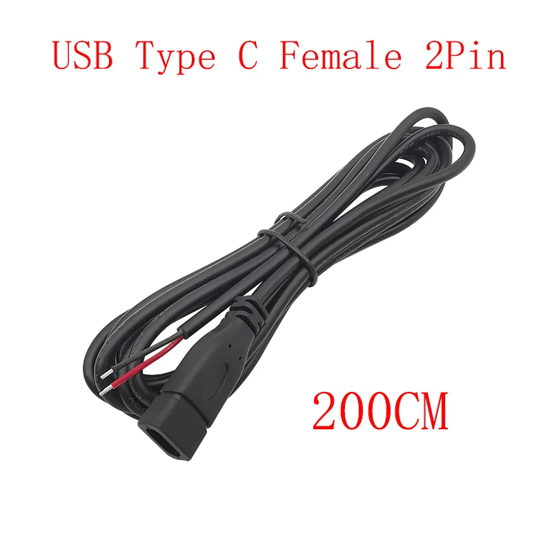 Enhanced USB Type-C Power Supply Connector Adapter for DIY Repair and Charging Solutions