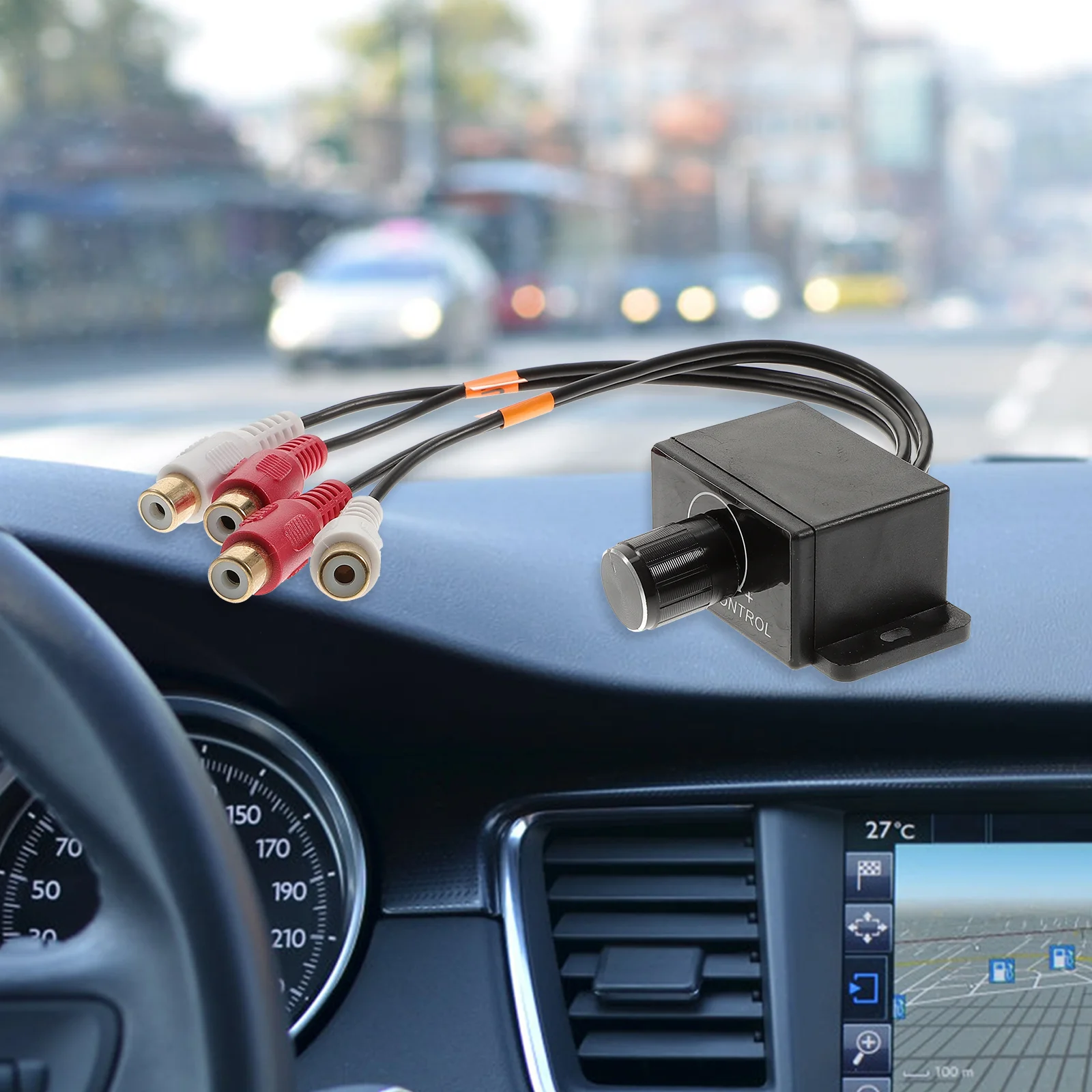 

Universal Car Audio Controller Sound Adjuster Boost Level Remote Subwoofer Control Volume Control Cable For Car