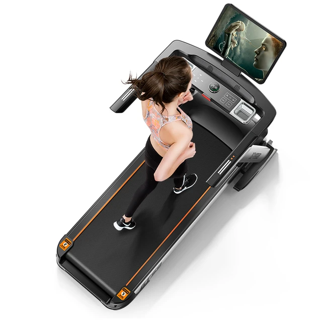 Cinta de correr con Tv, máquina de correr semicomercial de lujo, Walkingpad  con Motor de CA, 150kg, entrenamiento de Cadio Unisex, nuevo diseño -  AliExpress