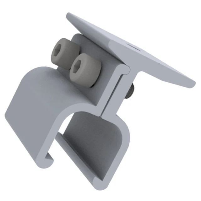 HOHOVYVY Stehfalzklemme 4-teilig - Für Solar-Montage Auf Blechdächern - Alu & Edelstahl