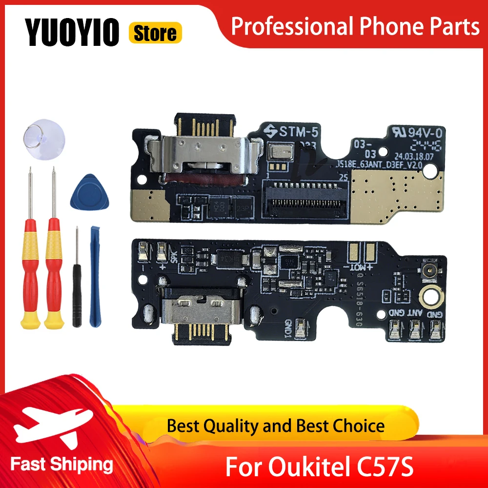 오리지널 오키텔 C57S G5 WP28E WP53S WP53 Pro WP55 Pro WP56 WP300 USB 충전 보드 도크 잭 플러그 커넥터 소켓 포트