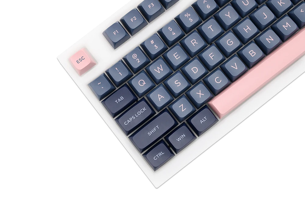 Deep Space Gk5 Profile Doubleshots Keycap Grupo Pbt para Keyboard Poker 87 Tkl 104 Ansi Xd64 Bm60 Xd68 Bm87 Bm65 - Imagem 6
