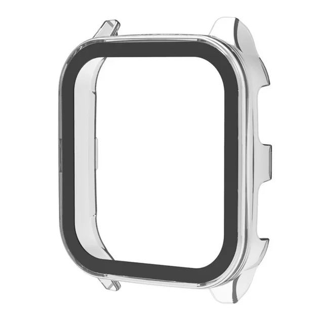 Premium Hard PC Case with Tempered Glass Screen Protector for Smartwatch Accessories