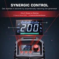 ARCCAPTAIN Semi-automatic Welding Machine 2 IN 1 Lift TIG MMA DC IGBT Inverter ARC Welder Portable 220V 200Amp for Home Beginner 2
