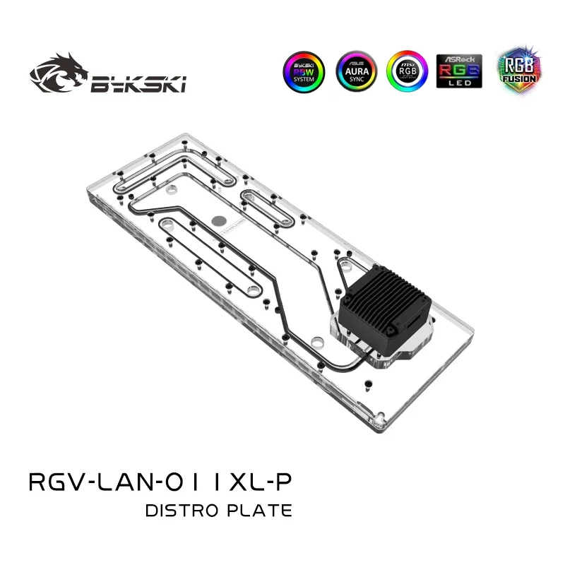 Serbatoio Acrilico Bykski Uso Per Custodia Per Computer Lianli O11 Dynamic Xl/3Pin 5V D-Rgb /Combo Ddc Pompa Piastre Di Distribuzione Dell'Acqua Raffr