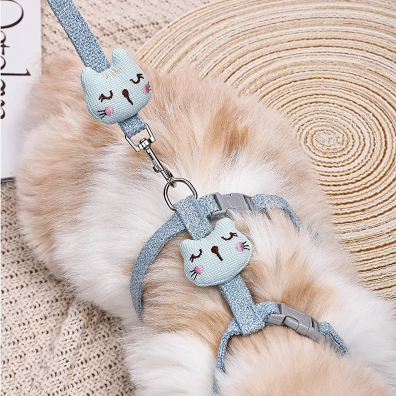 Cute Cat Harness Leash Set with Wings Adjustable - PeticaDeals