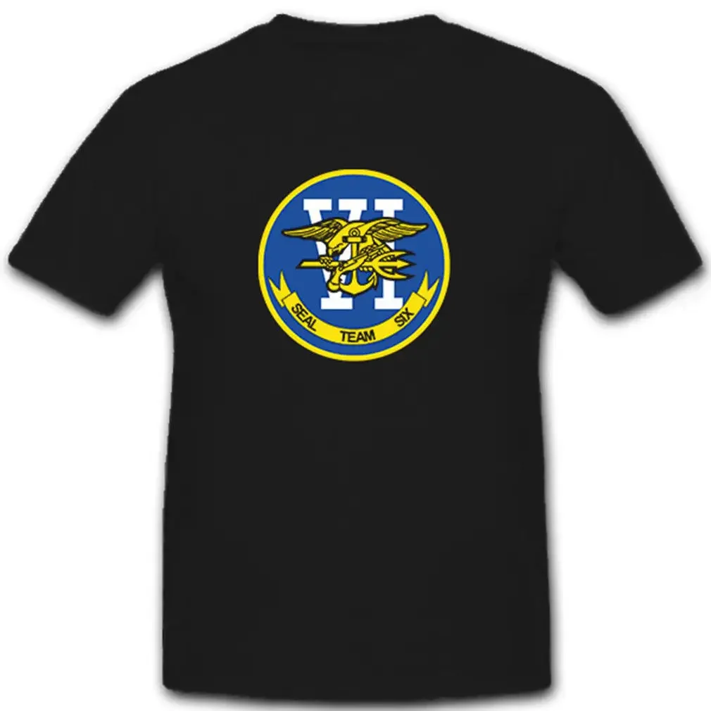 

Naval Seals Special Forces Seal Team 6 Patch T-Shirt 100% Cotton O-Neck Summer Short Sleeve Casual Mens T-shirt Size S-3XL