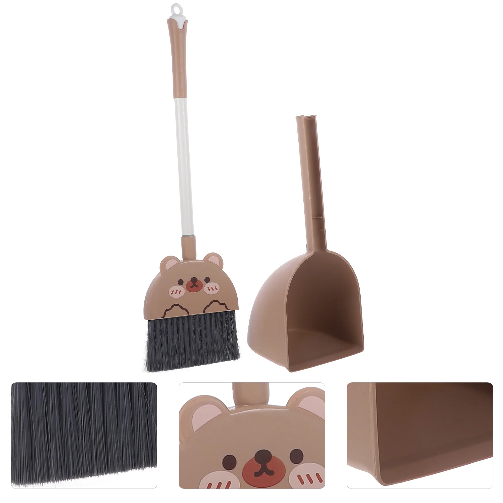 

Mini Broom Dustpan Kids Broom Dustpan Set Toddler Cleaning Set Cute Frog Small Broom Pretend Play Housekeeping Cleaning