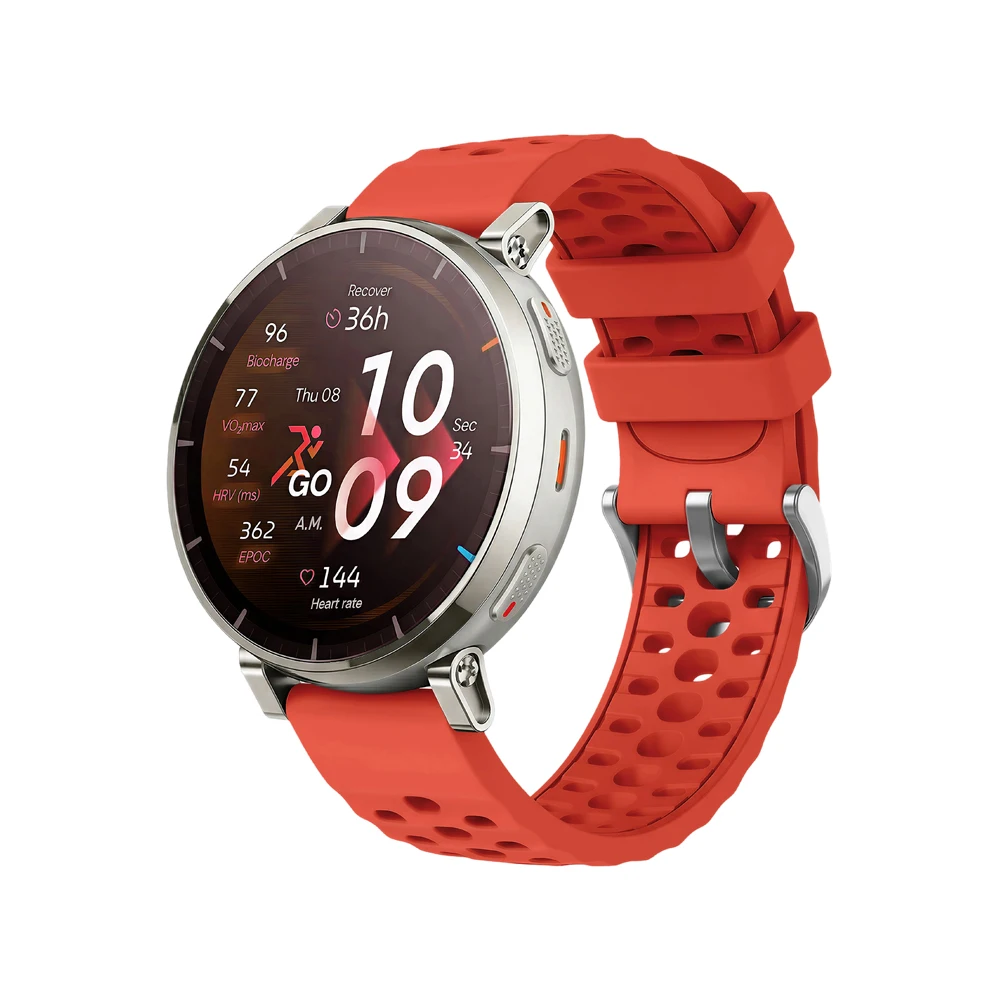 Official Style Silicone Sports Watch Strap - Premium Breathable Design