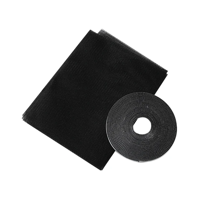 1.3x1.5m black