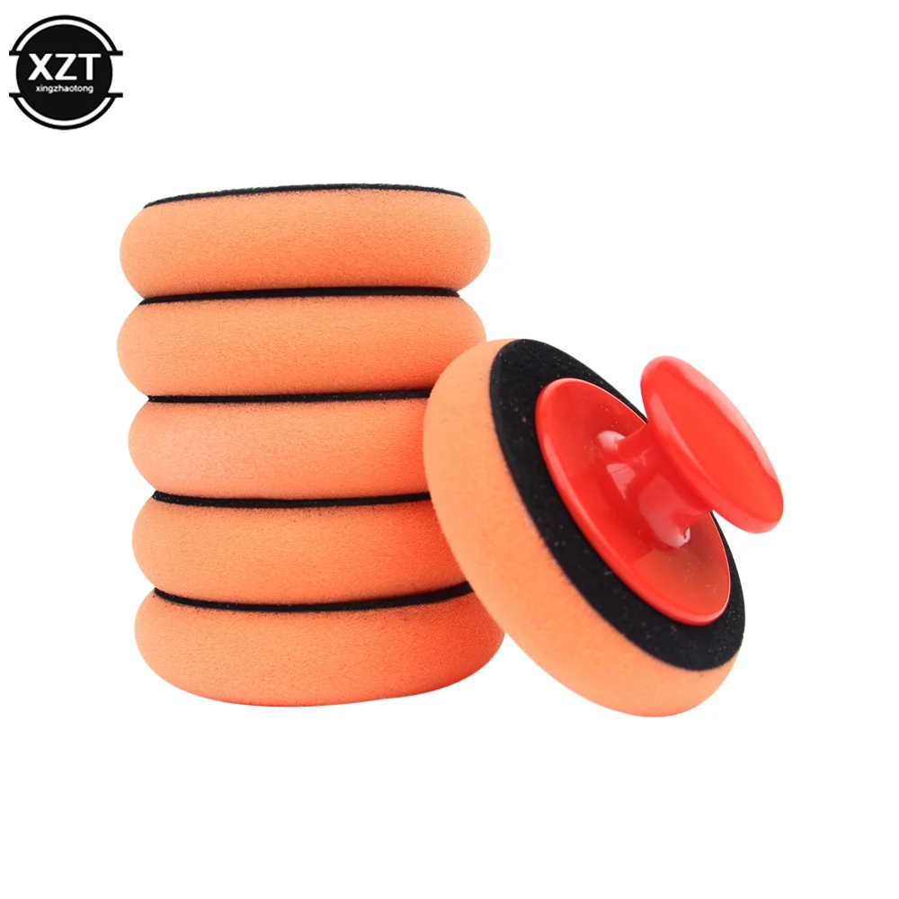 

Car Wash Wax Polish Pad Polishing Pad Sponge Car Cleaning Cloth Microfiber Applicator For Auto Polisher Waxing Sponge