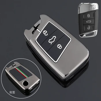 Cover per chiave/telecomando per volkswagen vw magotan b8 wei lan polo 9n golf 4 3 5 6 6r 7 mk7 mk4 passat b5 b6 b8 b7 touran bora caddy tiguan - Portachiavi auto per volkswagen vw magotan b8 wei lan polo 9n golf 4 3 5
