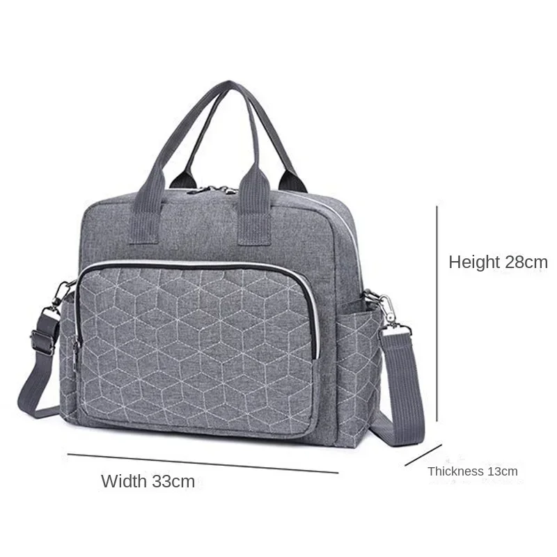 Description Picture 3 of itemBaby Diaper Bag Nappy Bag Mummy Bag Waterproof Travel Baby Diaper Bags for Mom Stroller Mommy Maternity Totes Shoulder Bags Kids