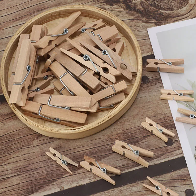 10 pcs mini clothespins for photos mini clothespins for photos small decorative shower photo clips crafts display
