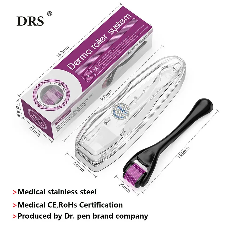 

DRS 540 By Dr.pen Microneedling Roller Micro Needle Mesotherpy Derma Roller for Home Use Skin Care ,Beard And Hair regrowth