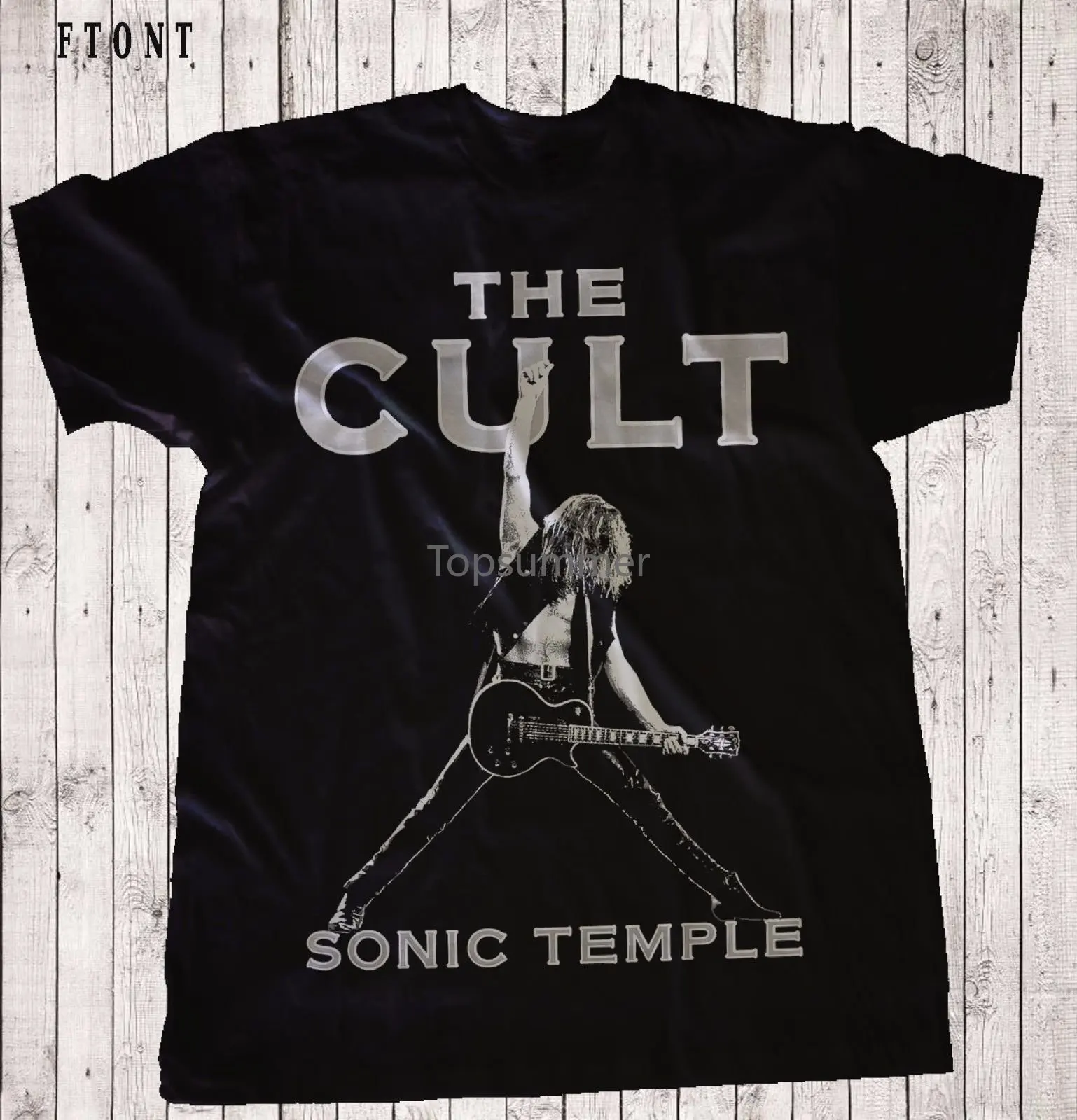 The Cult -Sonic Temple British Rock Band T-Shirt-Taglie: Da S A 7Xl