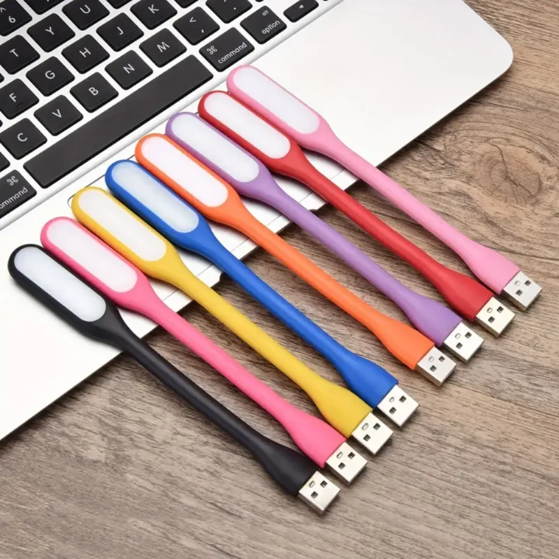 Mini USB LED Reading Lamp 5PC Portable Camping Night Light