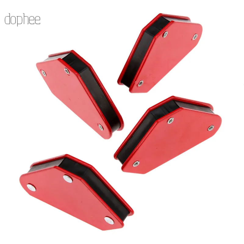dophee 1pc 9LB Welding Positioner agnetic Tool Welding Auxiliary Fixing Clip Neodymium Strong Magnet Right Angle Bevel Fixed