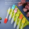 Flour pastry brush can be disassembled silicone cake brush Baking utensil brush Kitchen brush Silicone oil brush barbecue brush 2