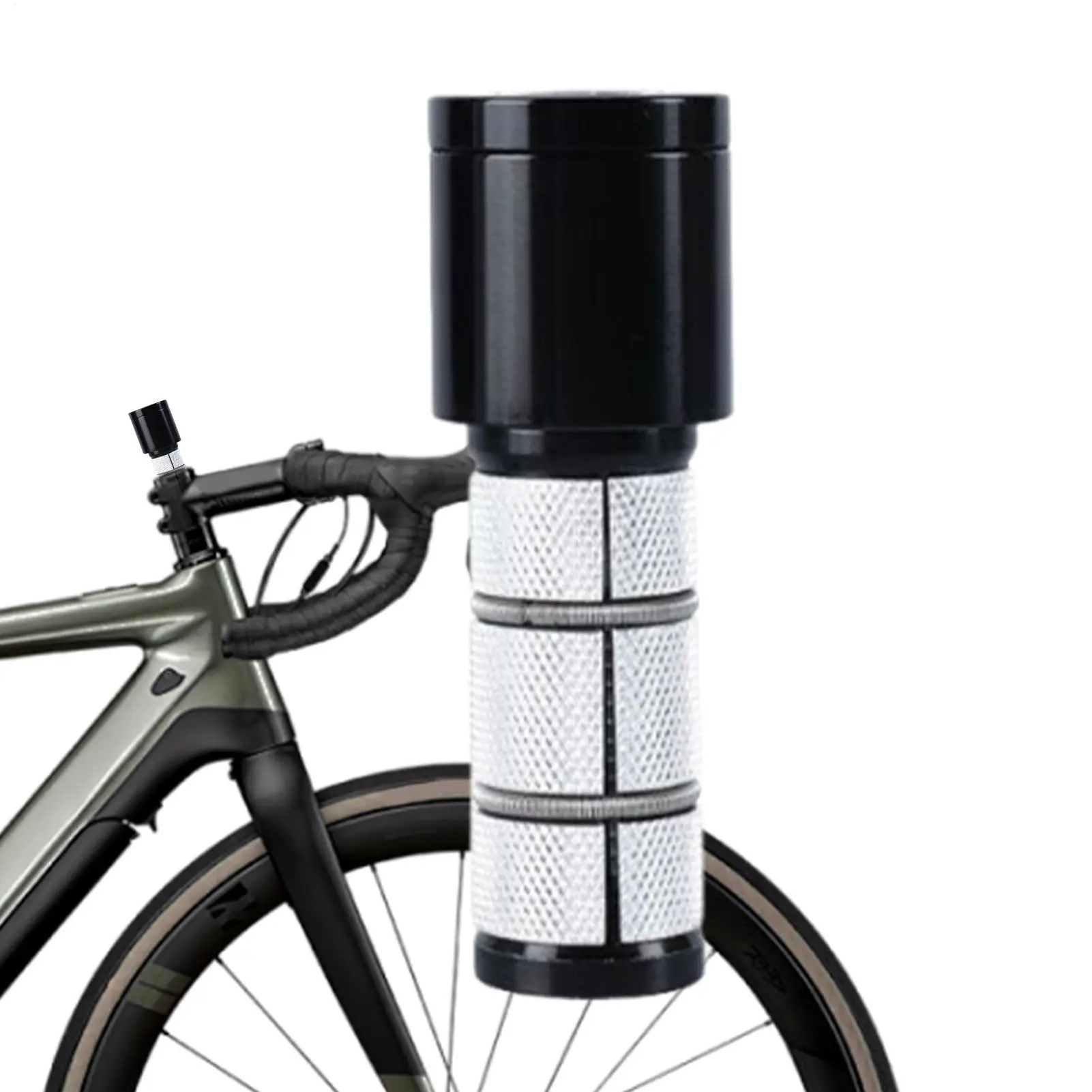 MTBs Bicycle Bike Fork Stem Extender Hiddens Aluminium Alloy Bicycle Handlebar Riser For Commuting Offroad Scooter Hiking Road