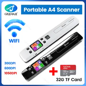 Pergear iSCAN 02 Document Scanner A4 Color WIFI Wireless Handheld Port