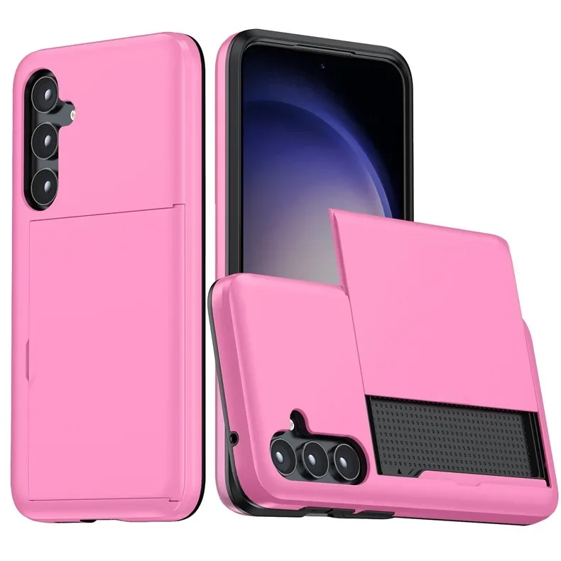 Für Samsung S25 Edge S24 Ultra S23 S21 FE S22 Plus + A56 A55 A36 A16 5G Brieftasche Telefon Fall mit versteckten Karte Slot Halter Abdeckung – Detail 19