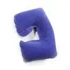 Inflatable Pillow Travel Flight Neck U Rest Air Cushion+ Eye Mask + Earplug 6