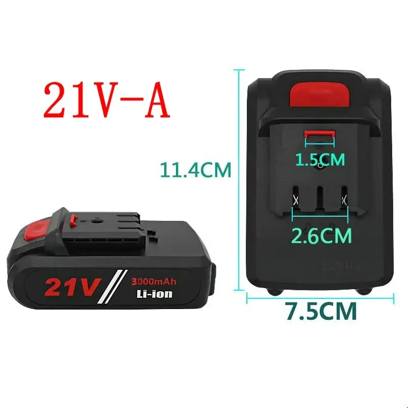 Large capacity 21v31v8800mah universal electric screwdriver electric drill lithium-ion battery+