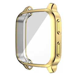 Elegant TPU Protective Case with Full Coverage - Venu Sq 2 Music (Gold)