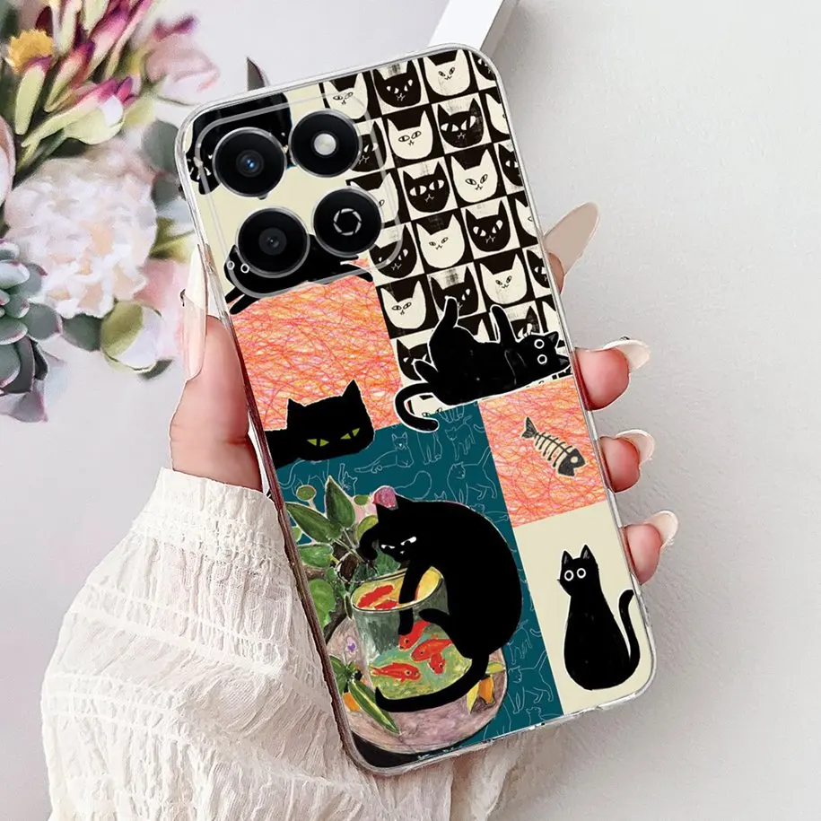 Luxury Marble Painted Soft Clear Silicone Protective Cover