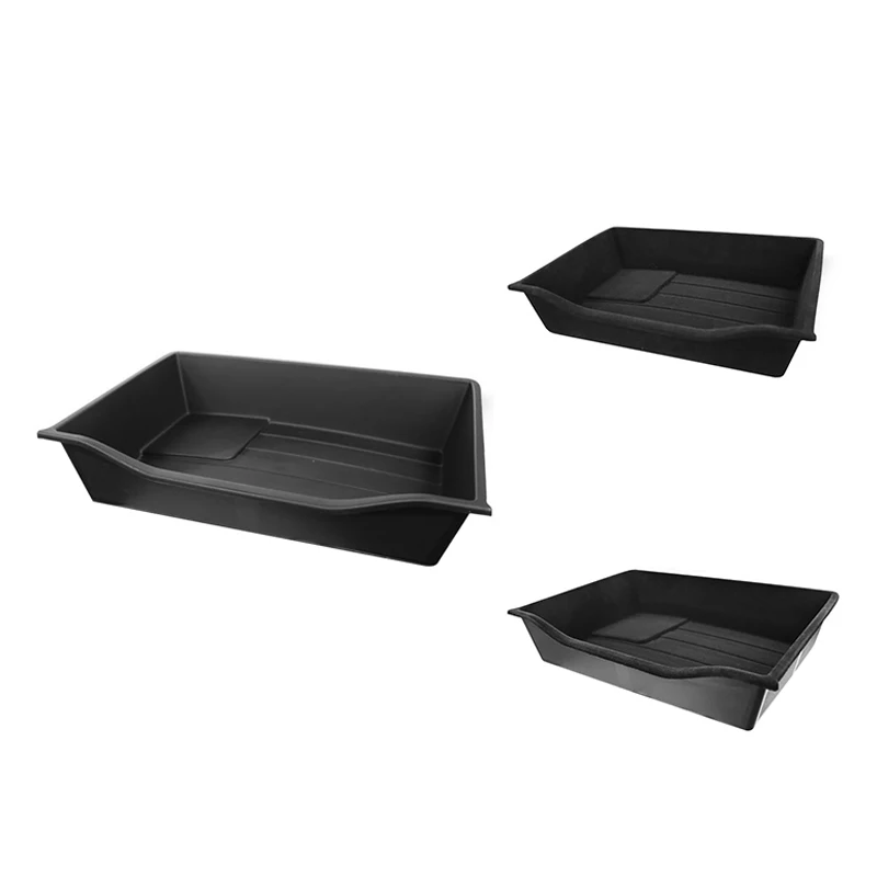 

Для Tesla Model Y 2021 под сиденьем, коробка для хранения, вместительный органайзер, аксессуары для интерьера автомобиля