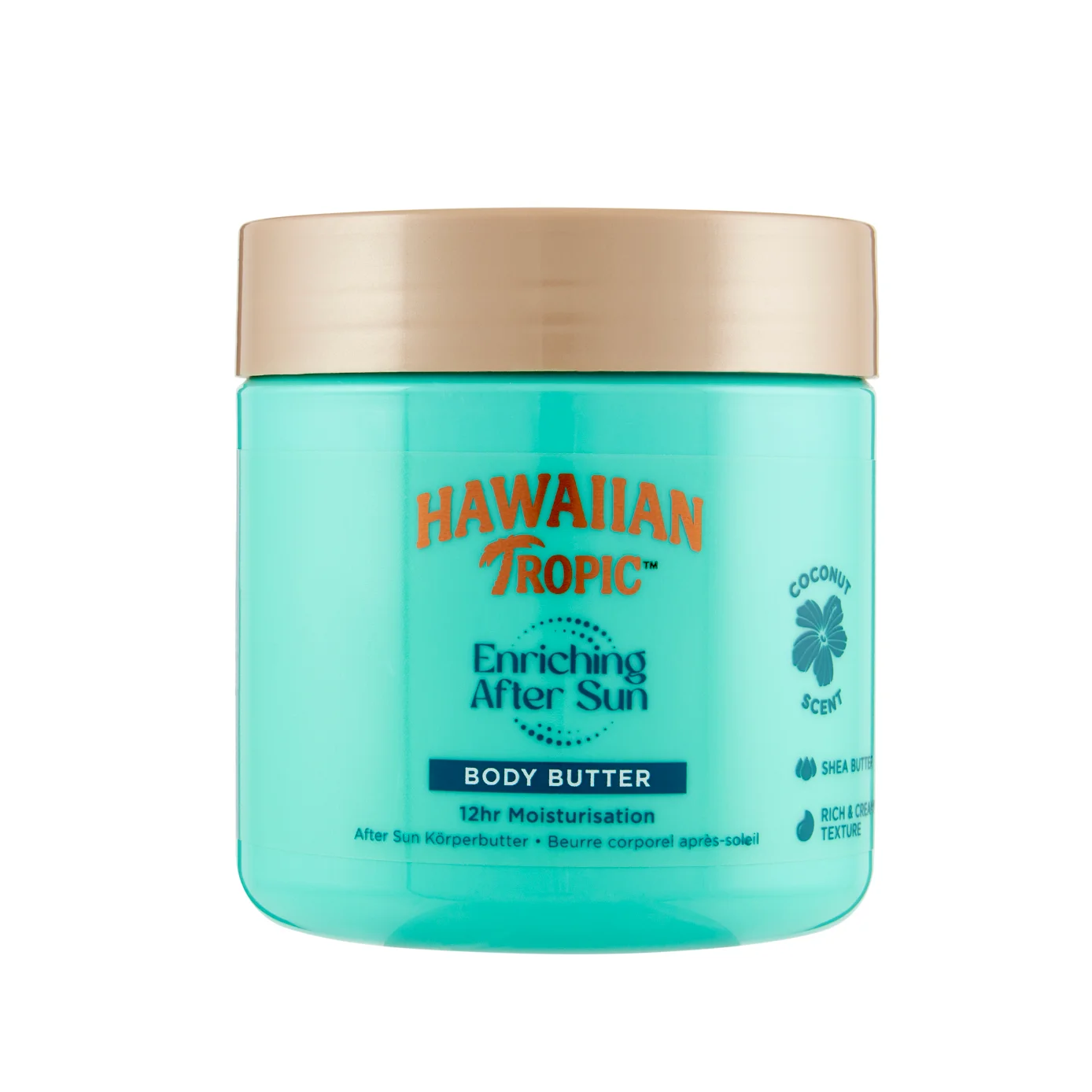 Hawaiian Tropic - Aftersun Body Butter Exotic Coconut (250ml) — Color: Red