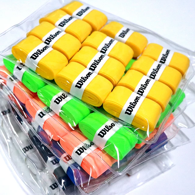 15/30/60/90/180 Pcs Wilson Hand Glue Non-slip Belt Tennis Racket Grip Tape Anti-slip Band Fishing Pole Sweatband Pu Handle 3