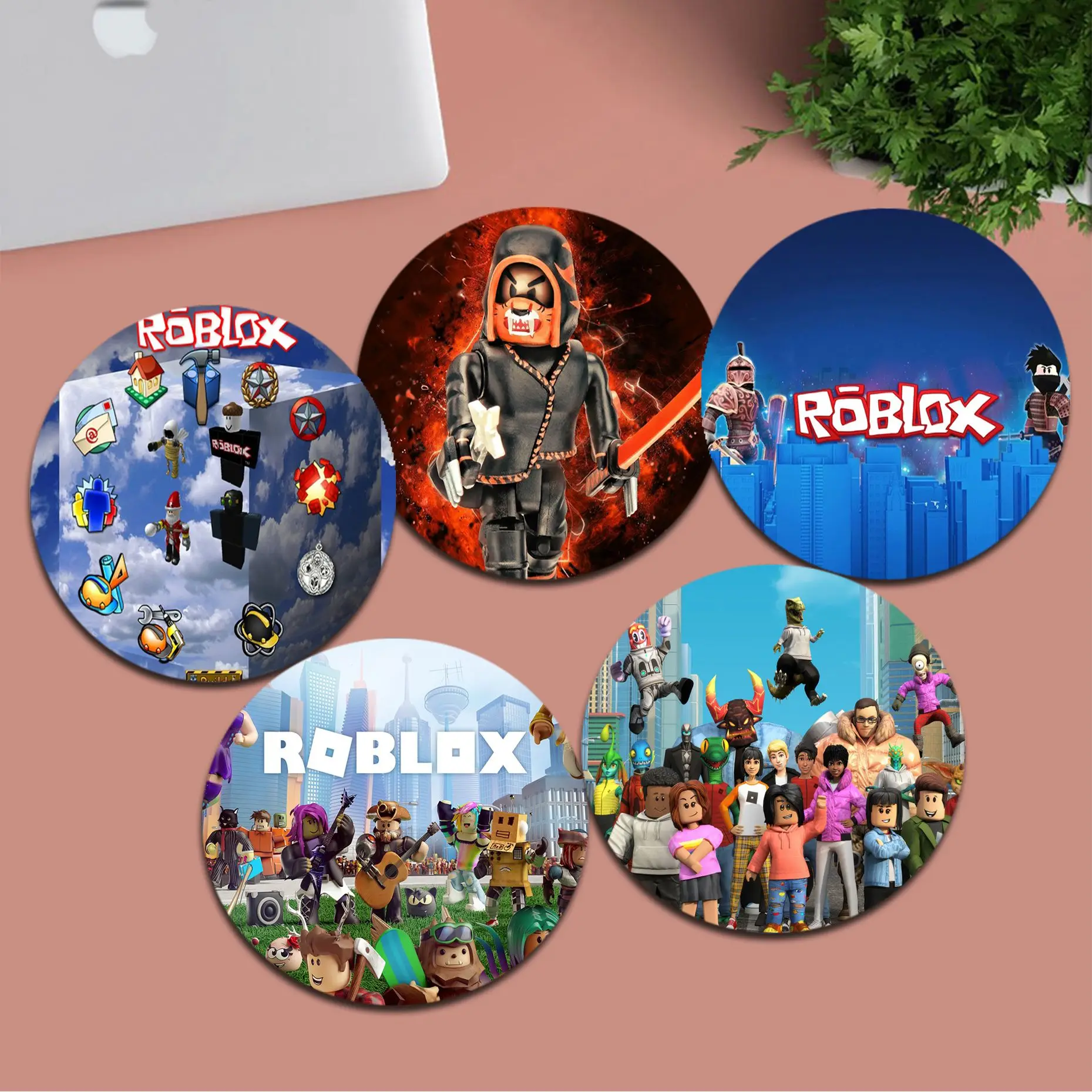 

Game-R-Robloxs Mousepad Rubber Small Speed Version Game Computer Keyboard Office Table Mat PC Laptop Mouse mat Writing Desk Mats