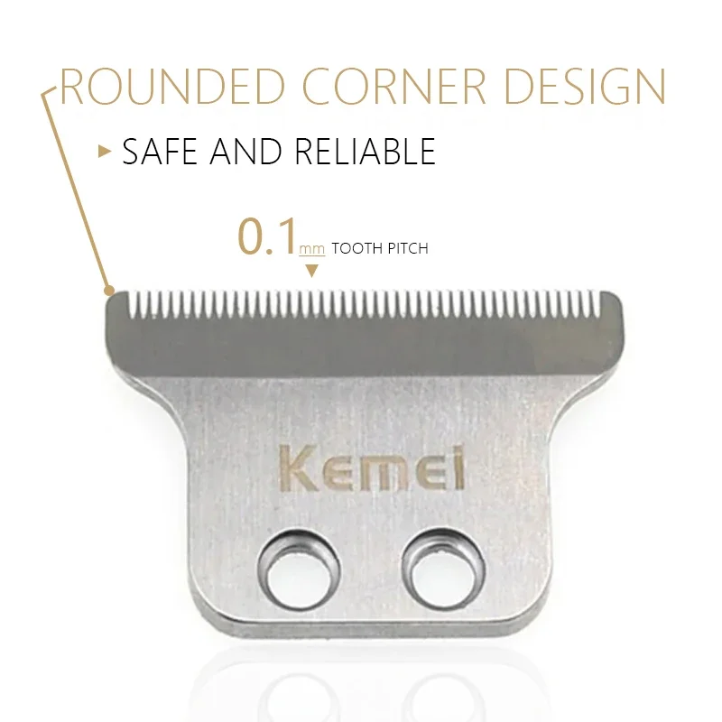 Kemei KM-1949 오리지널 클리퍼용 교체 블레이드, 전문 헤어 트리머, 커팅 나이프 헤드 부품 액세서리