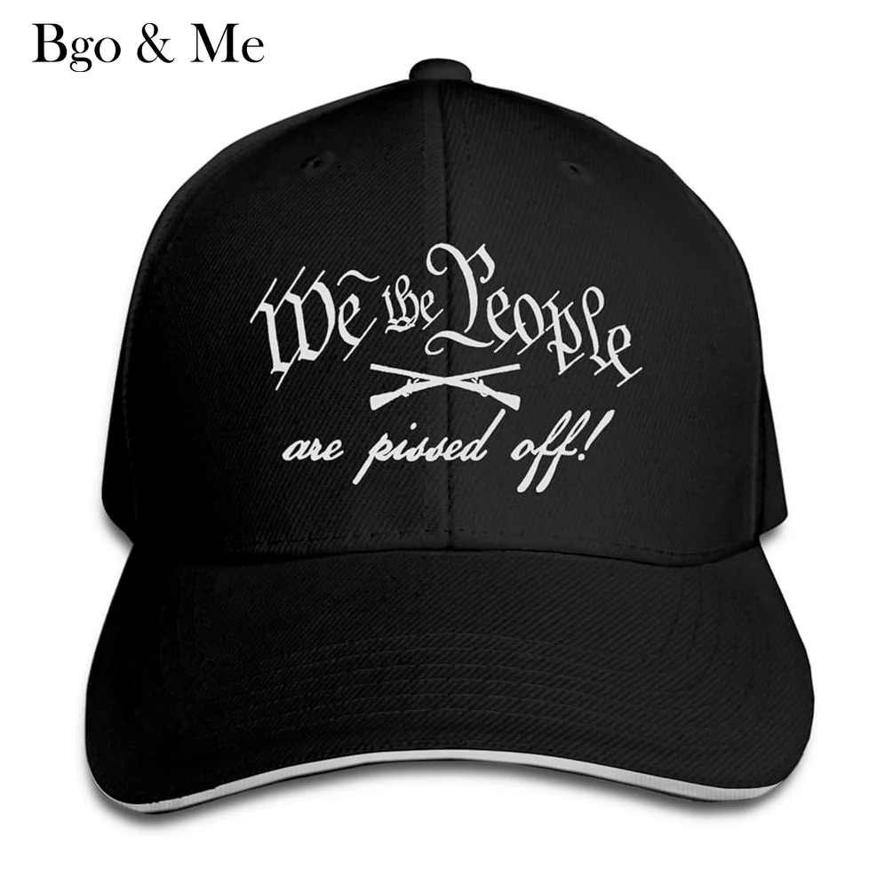

We The People are Pissed Off Baseball Cap Adjustable Sandwich Cap Sandwich Cap Dad Hat