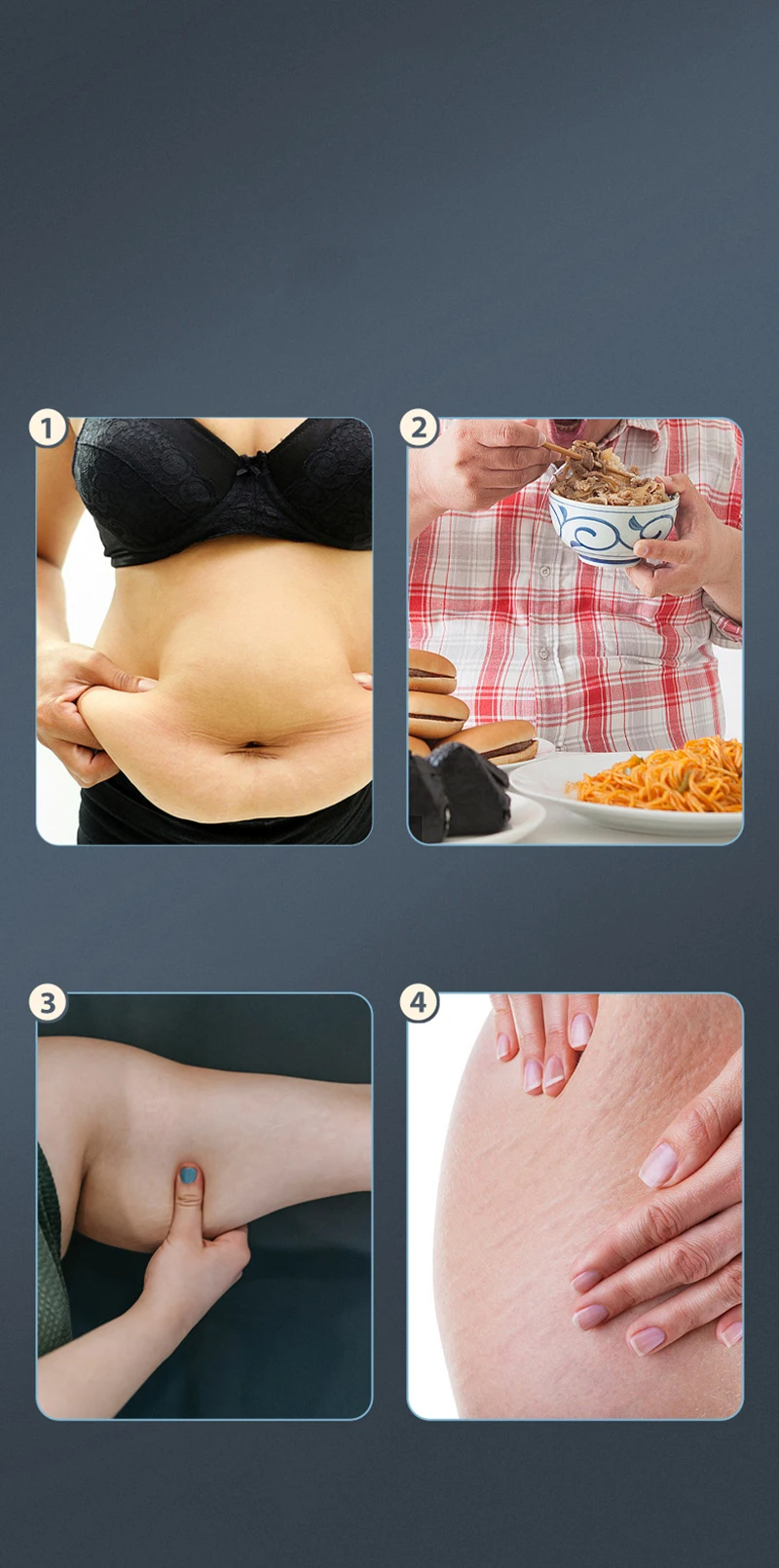 Description Picture 4 of itemBody Beauty Device Electric EMS Beauty Hip Lift Instrument Home Massage Fat Burning Slimming RF Radio Frequency Reduction