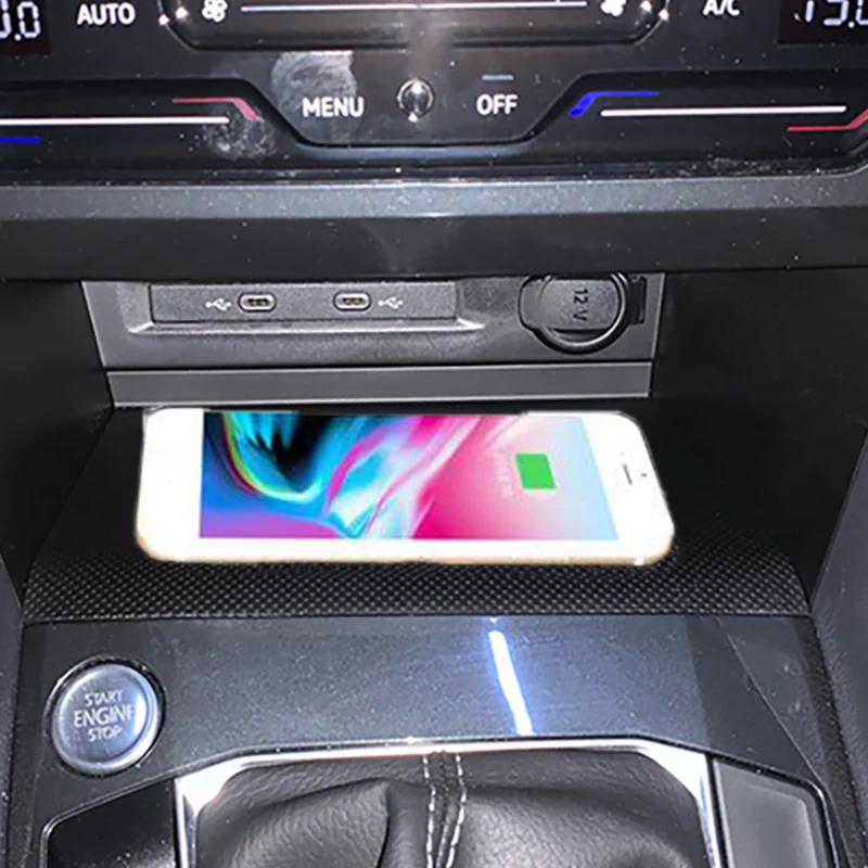 Charging Station 2021 Vw Tiguan Wireless Charging Car Wireless - Main Image