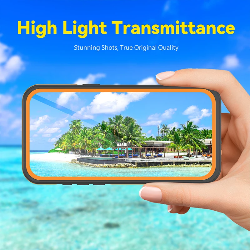 Waterproof Shockproof Magnetic Phone Case with Full Body Protection