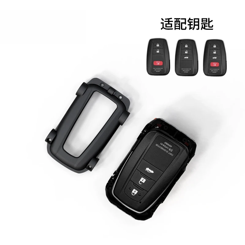 For Toyota Rav4 Car Model Key Case 2 3 4 Button Remote for Camry CHR Corolla Ava