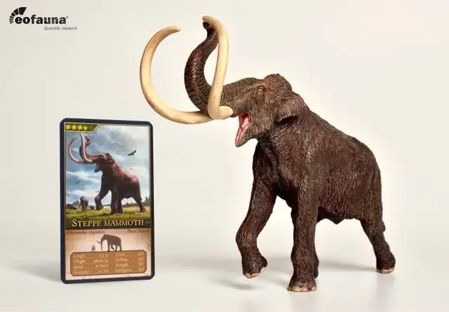 Eofauna 1:40 Scale Steppe Mammoth Figure Prehistoric Animal Model Toy Mammuthus Collector Elephant Gift 2