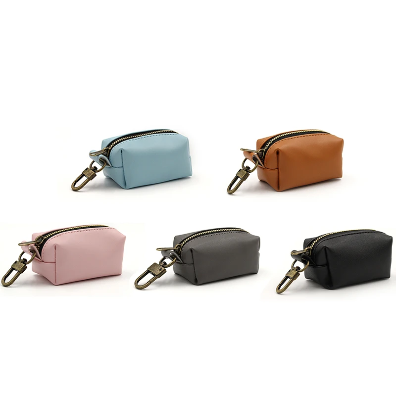 Dog Poop Bag Holder, Dog Poop Bag Dispenser with Metal Carabiner Clip, Sturdy and Guaranteed Leakproof Bag Holders for Leashe Dog Poop Bag Holder, Dog Poop Bag Dispenser with Metal Carabiner Clip, Sturdy and Guaranteed Leakproof Bag Holders for Leashe