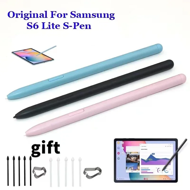 

New Screen Touch Pen For Samsung Galaxy Tab S6 Lite S6lite P610 P615 Active Stylus S-Pen Replacement Pencil With Logo
