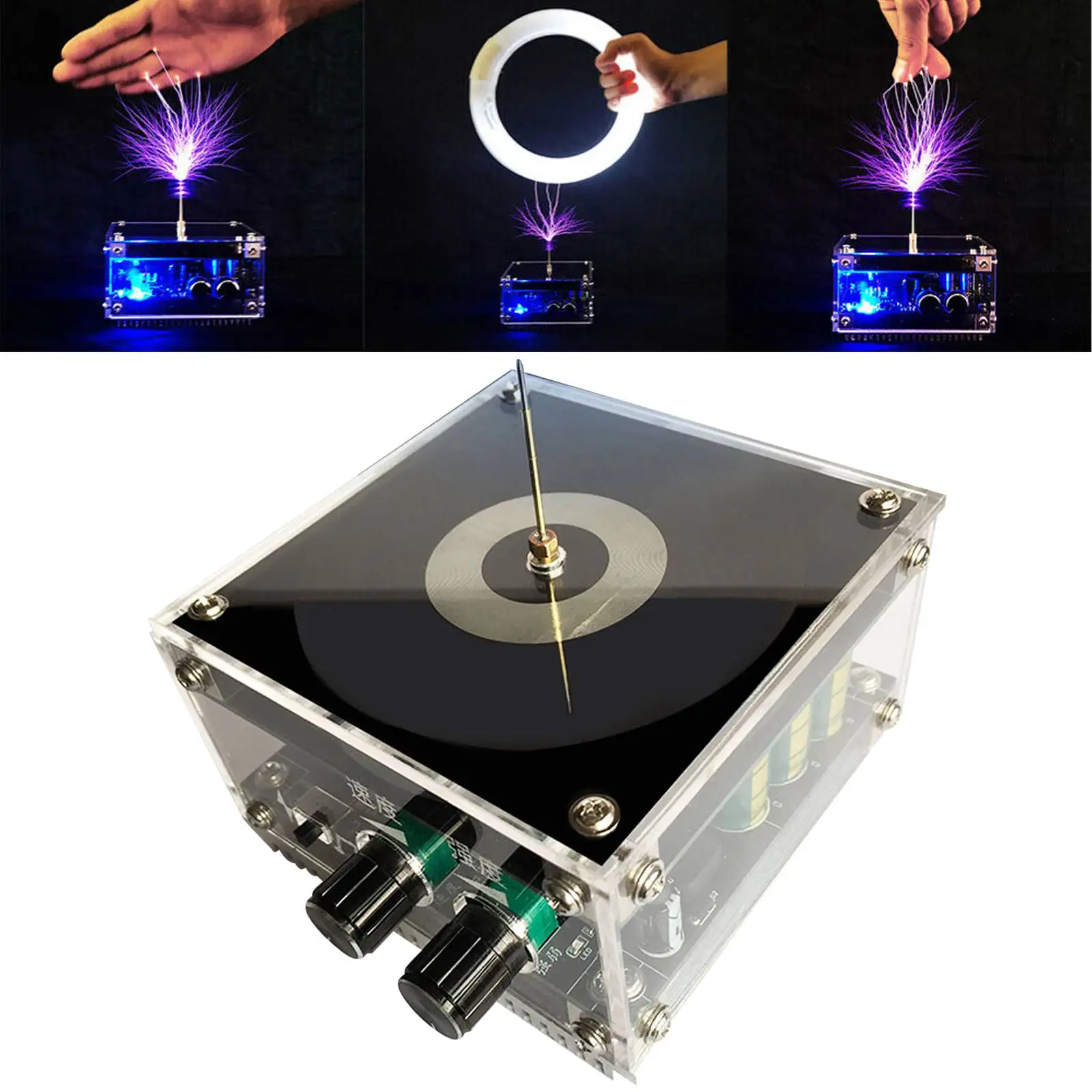 

Bluetooth Music Tesla Coil Arc Plasma Loudspeaker Toy Model Stimulate Interest