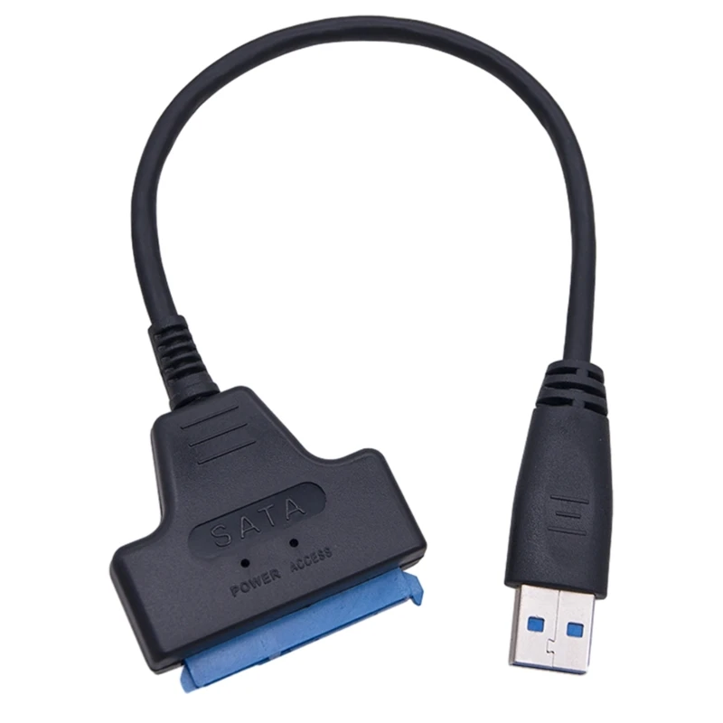 2.5 인치 하드 드라이브 HDD SSD 하드 드라이브 어댑터 변환기 케이블 교체 6Gbps QX2A 용 to USB3.0 어댑터 케이블