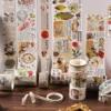 18rolls Pack Vintage Washi Tape Set for Kids Journaling Scrapbooking DIY Art Crafts 2